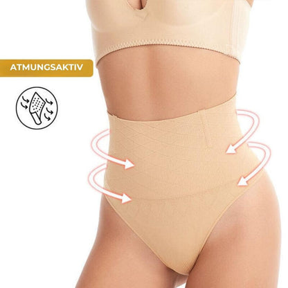 SlimCurve - Nahtloser hoher Taillenslip für einen straffen Bauch