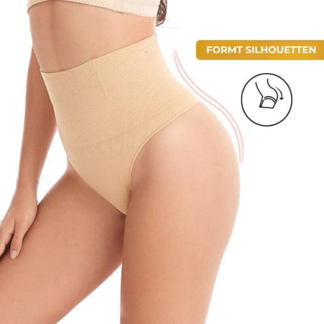 SlimCurve - Nahtloser hoher Taillenslip für einen straffen Bauch