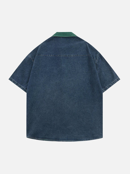 Elyma - Cowboy Kurzarmhemden